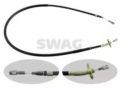 Трос, стояночная тормозная система SWAG купить